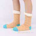 Slipper Socks Women Warm Woman`s Sherpa Thick Gripper Slipper Socks Factory